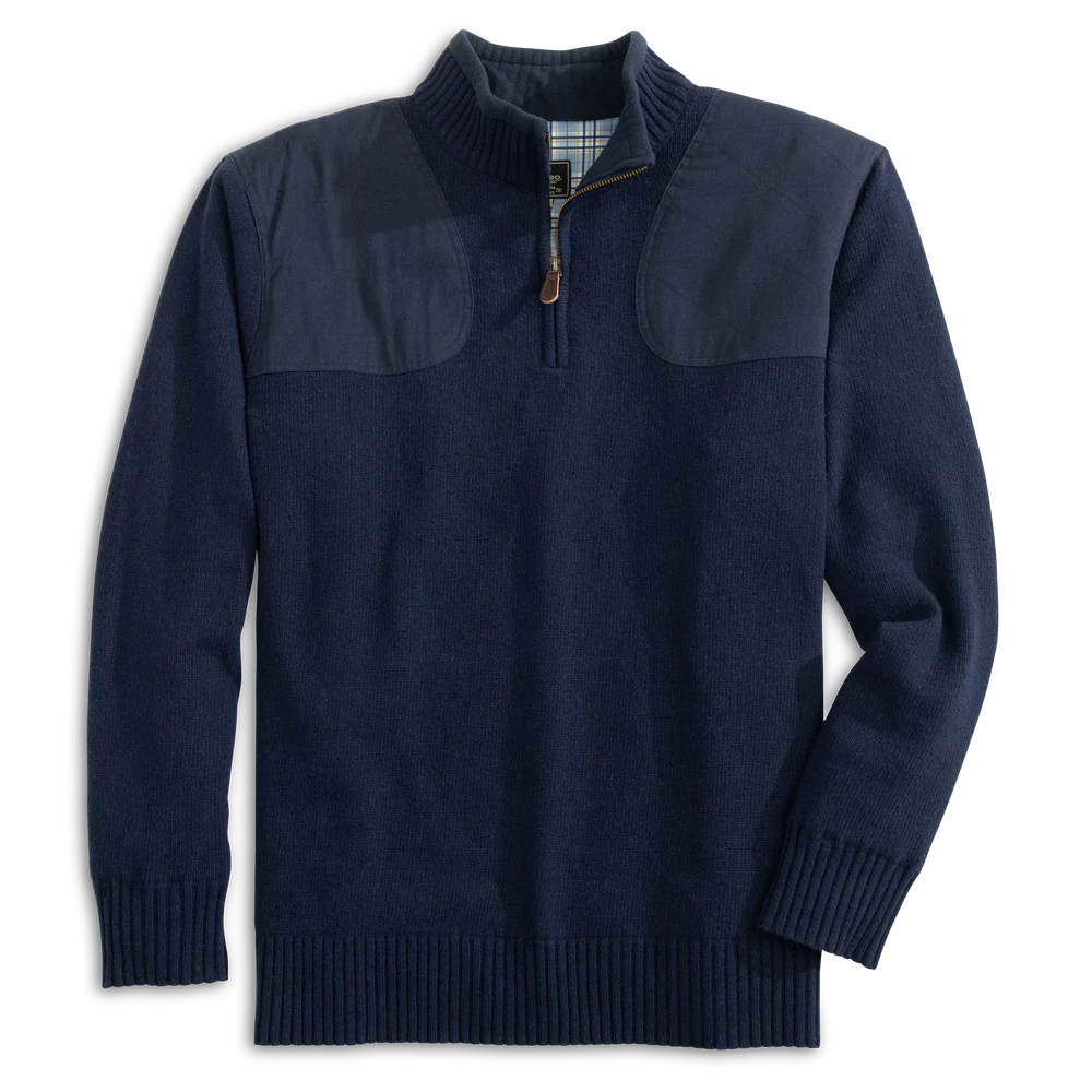 Heybo Uplander 1/4 Zip: Navy