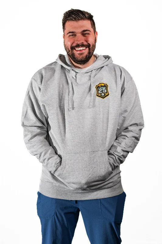 25th Anniversary Gray Hoodie