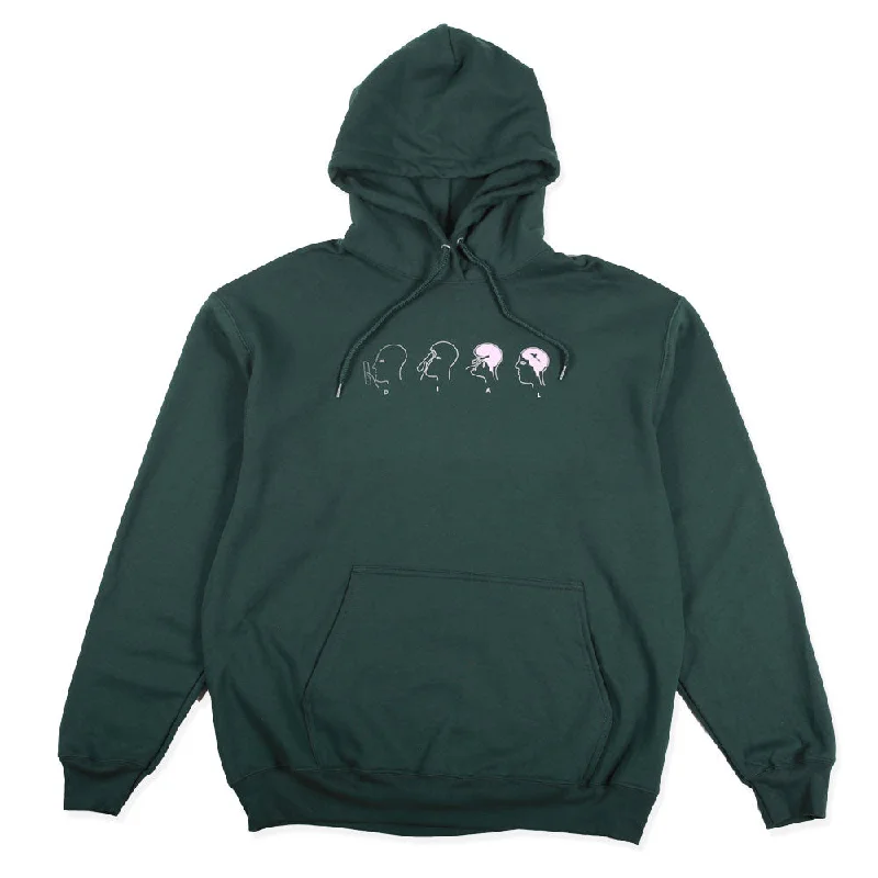 Dial Tone Wheel Co. BRAINWASH Hoodie Forest