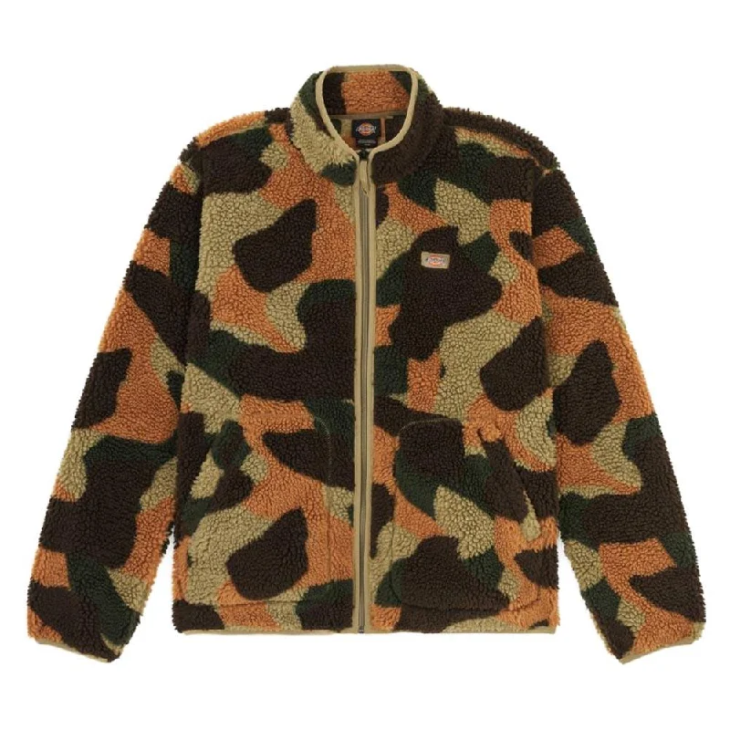 Dickies Mount Hope Camo Fleece - Imperial Green