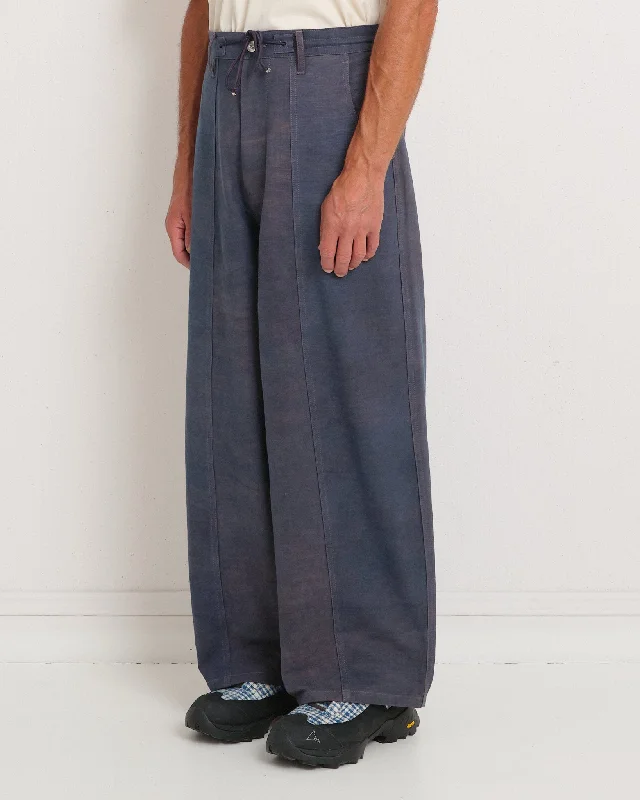 Document Pants - Purple Slub