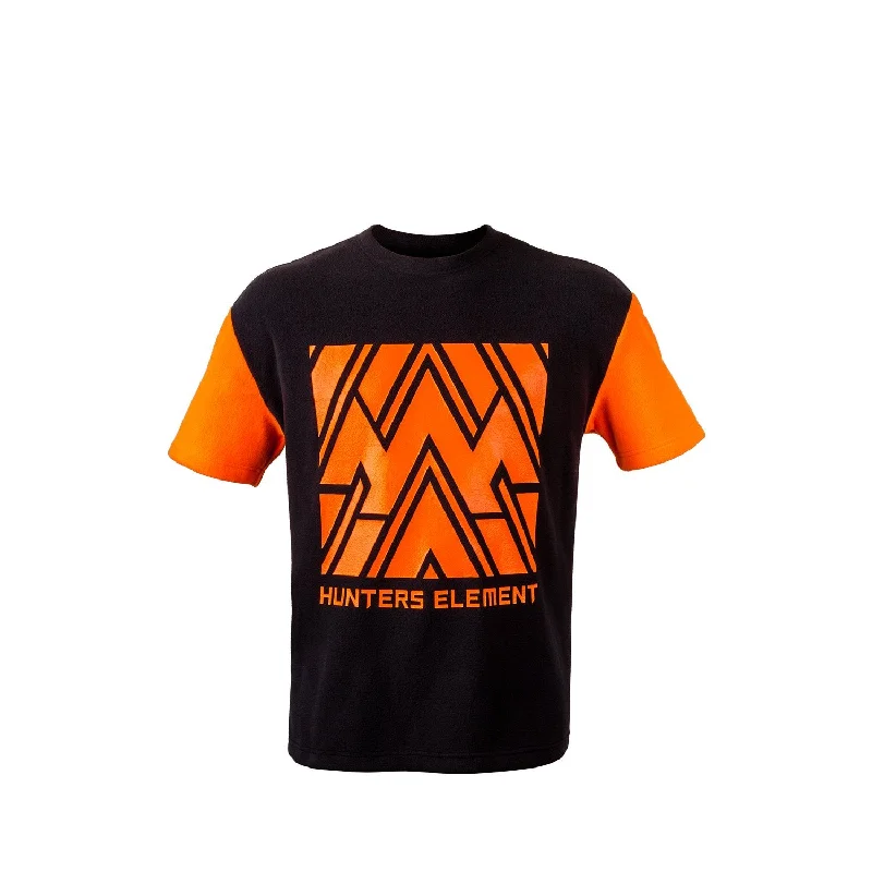 Black/Fluoro Orange