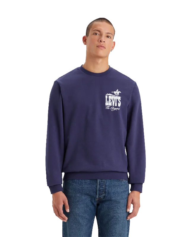 Standard Graphic Sweatshirt in Naval Academy