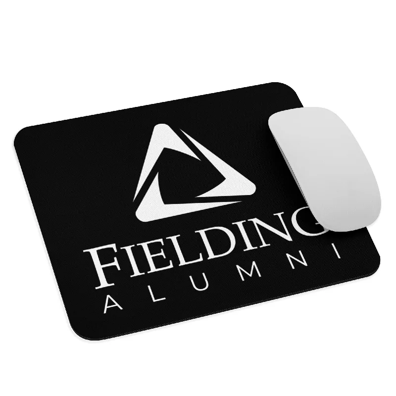 Mouse Pad - Black | Alumni Logo