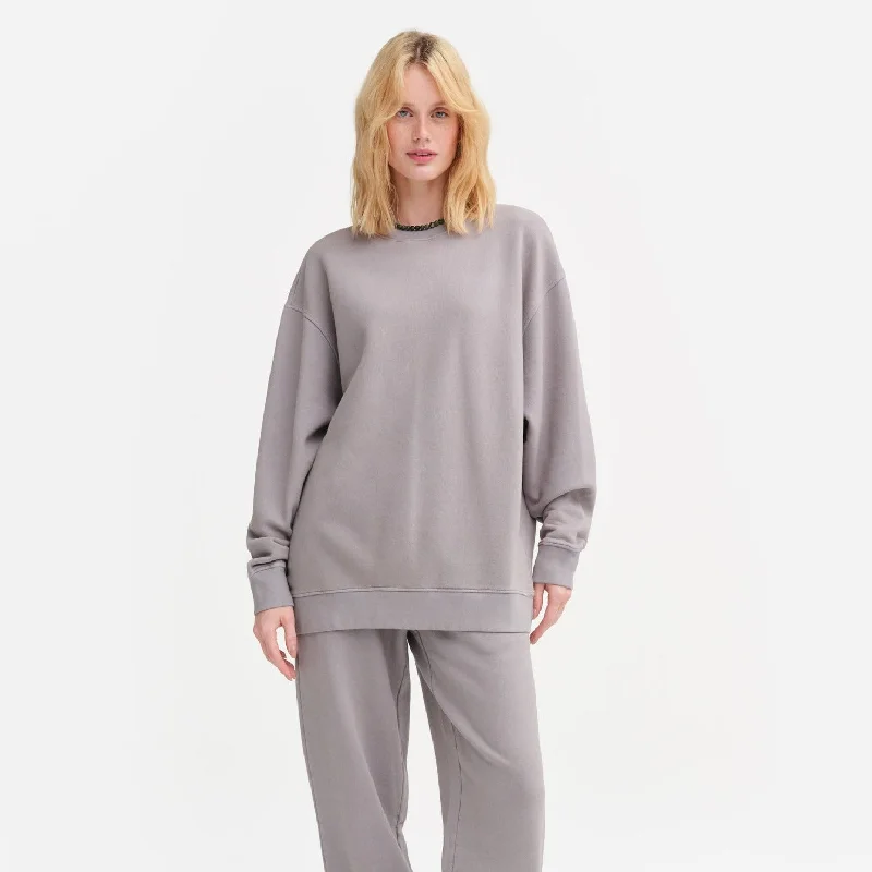 Organic Fleece Oversized Sweatshirt