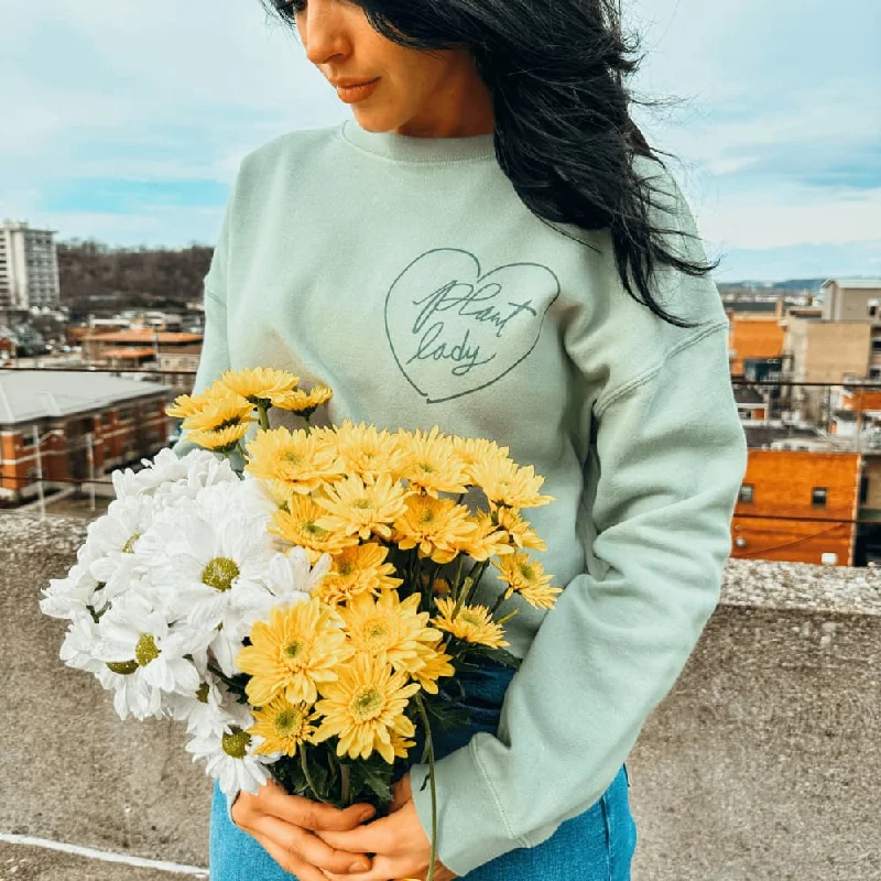 Plant Lady Cropped Sweatshirt