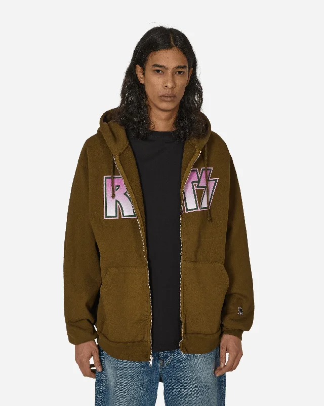 Ratstar Zip Up Hoodie Olive