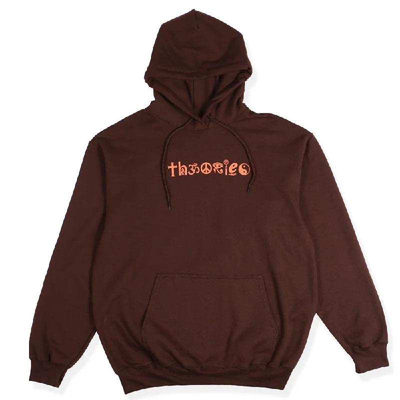 Theories COEXIST HOODIE BROWN