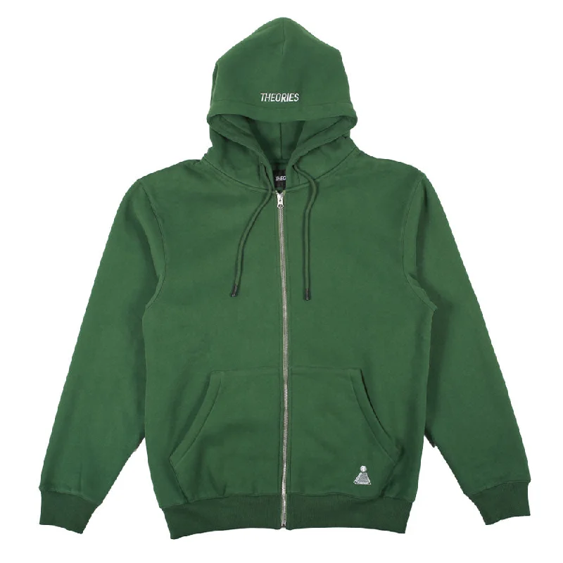 Theories SCRIBBLE SPORT Zip-Hoodie Leaf