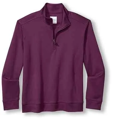 Tommy Bahama Martinique Half Zip Pullover Sweater - Purple Passage