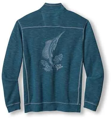 Tommy Bahama Tobago Bay Marlin Splash Hz Sweater - Blue Allure