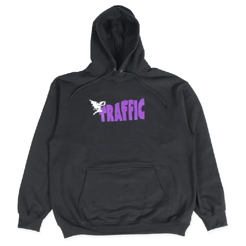 Traffic Skateboards Sabbath Hoodie Black