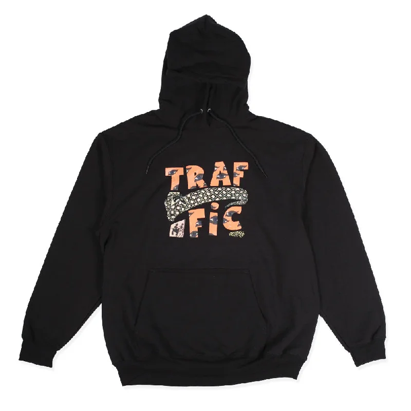 Traffic Skateboards Slipstream Hoodie Black