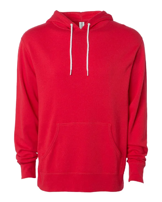 Unisex Lightweight Fitted Hooded Pullover Sweatshirt