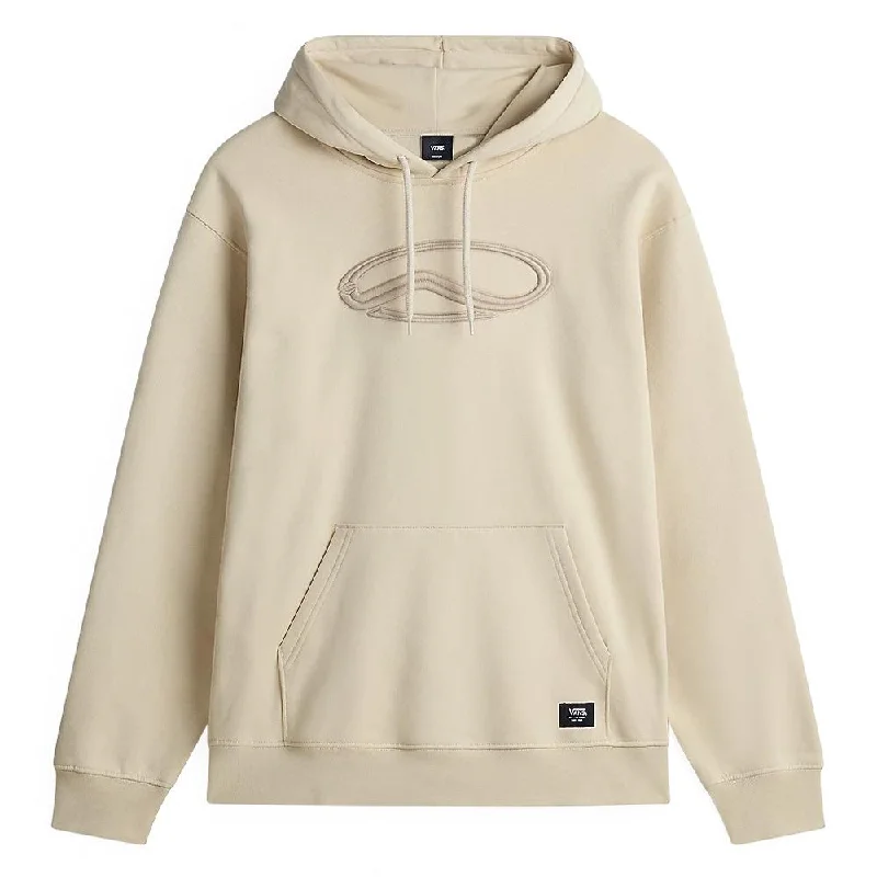 Vans Oval Loose Pullover Hoodie - Oatmeal