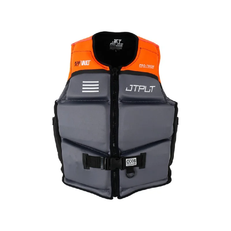 2025 Jetpilot Rx Vault Protech Fe  Eco Vest - Char/Orange