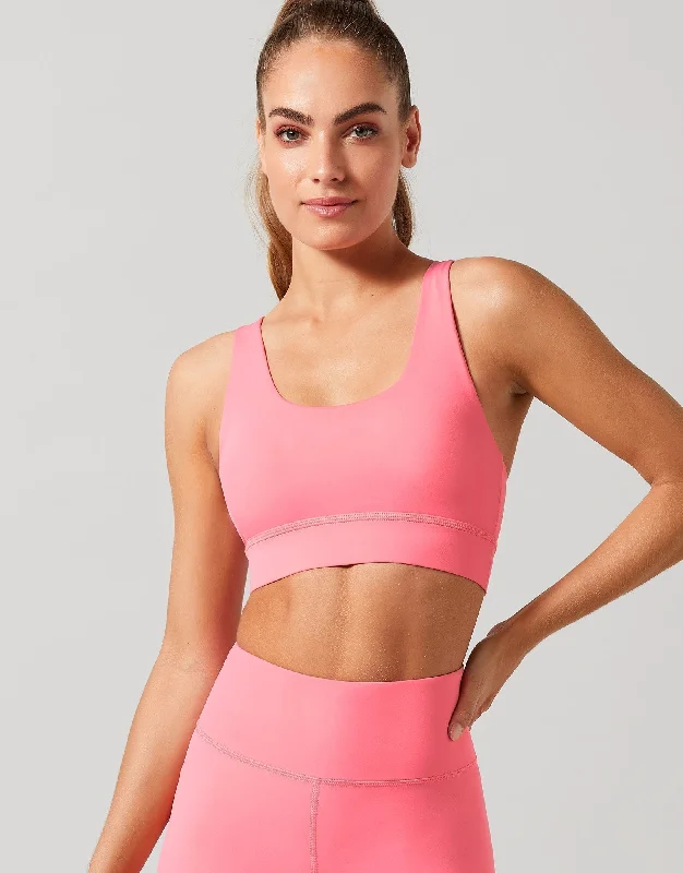 ZOE Air-Core Sports Bra - Powder Pink