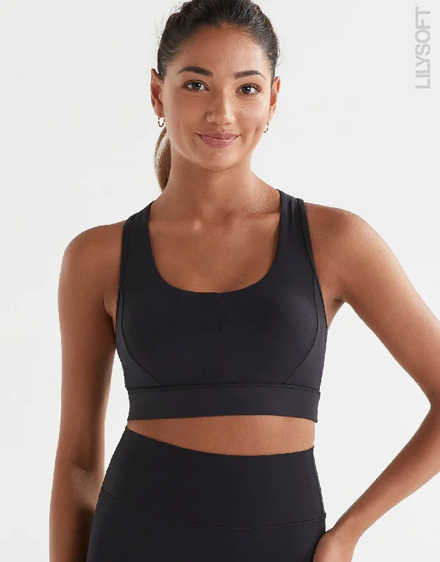 FRANKIE Cloud-Core Sports Bra - Black