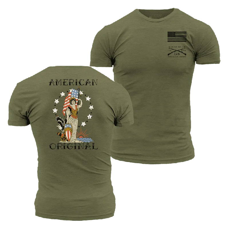 American Original T-Shirt - Military Green