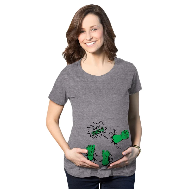 Bump Smash Maternity T Shirt