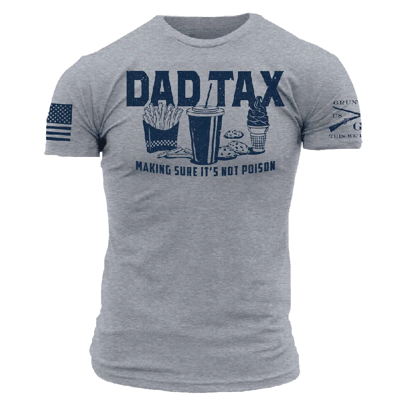 Dad Tax T-Shirt - Dark Heather Gray