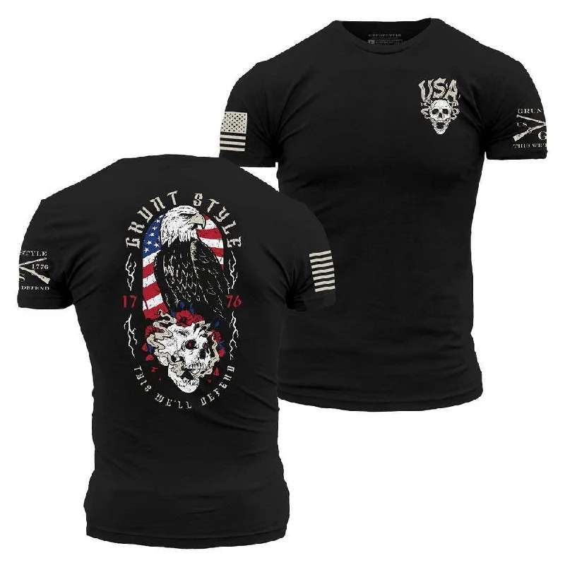 Eternal Eagle T-Shirt - Black