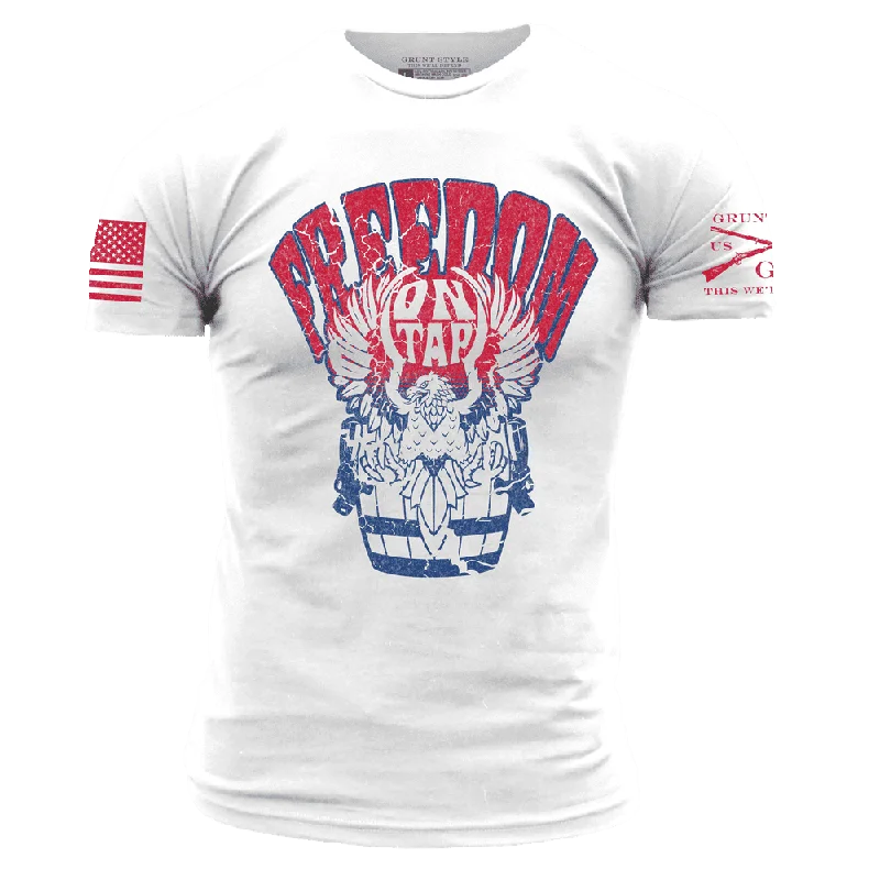 Freedom On Tap T-Shirt - White