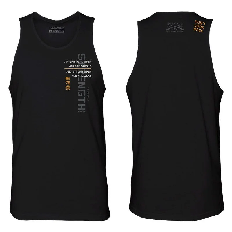 Men's Don't Look Back Tank - Black