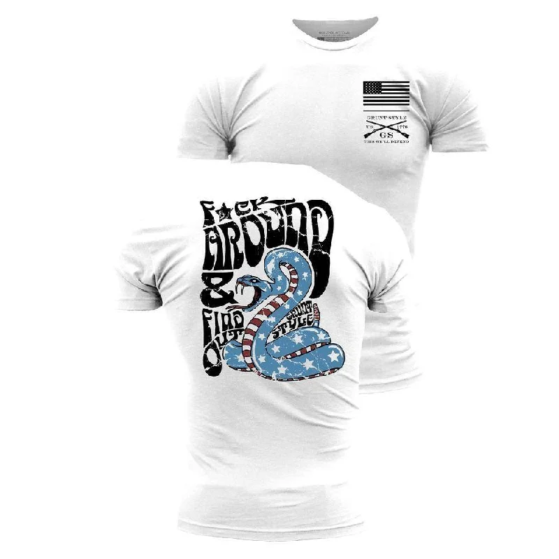 F*ck Around & Find Out T-Shirt - White