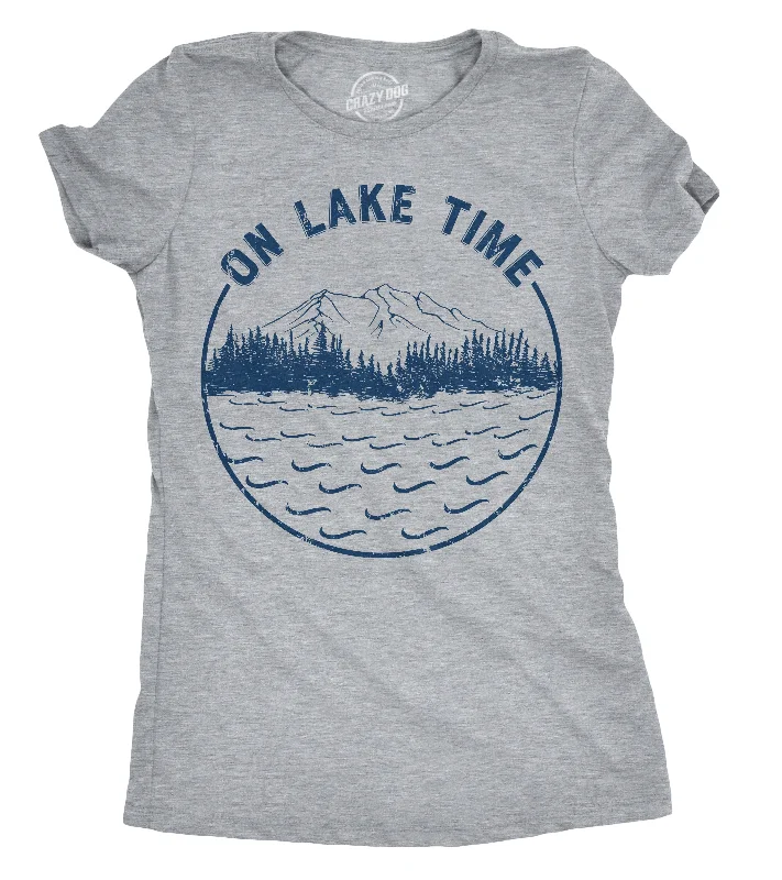 On Lake Time Women's T Shirt