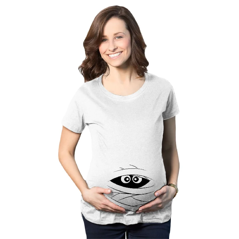 Peeking Mummy Maternity T Shirt