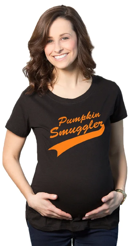 Pumpkin Smuggler Maternity T Shirt