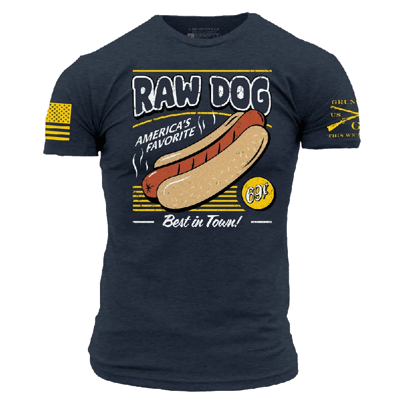 Raw Dog T-Shirt - Midnight Navy