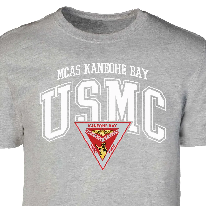 MCAS Kaneohe Bay Arched Patch Graphic T-shirt