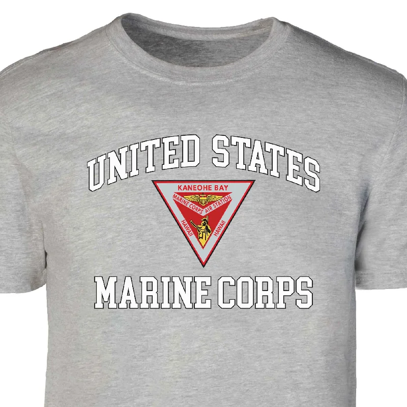 MCAS Kaneohe Bay USMC Patch Graphic T-shirt