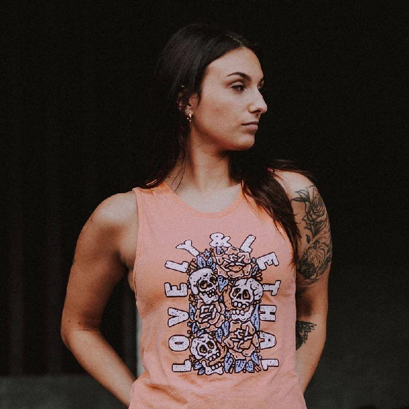 Women's Lovely & Lethal Everyday Tank - Heather Sunset