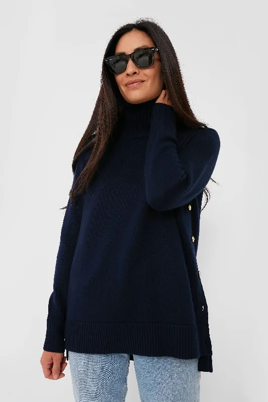 Navy Sophia Sweater